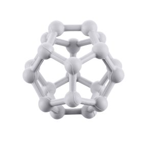 ZOPA Szilikon rágóka Atom - galambszürke