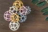 ZOPA Szilikon rágóka Atom - galambszürke