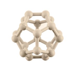 ZOPA Szilikon rágóka Atom - bézs