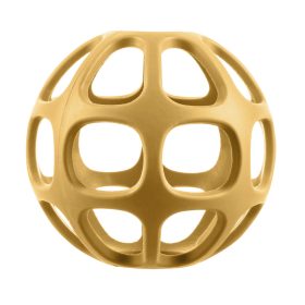 ZOPA Szilikon rágóka Gömb - mustársárga