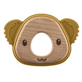 ZOPA Szilikon-fa rágóka Koala - mustársárga