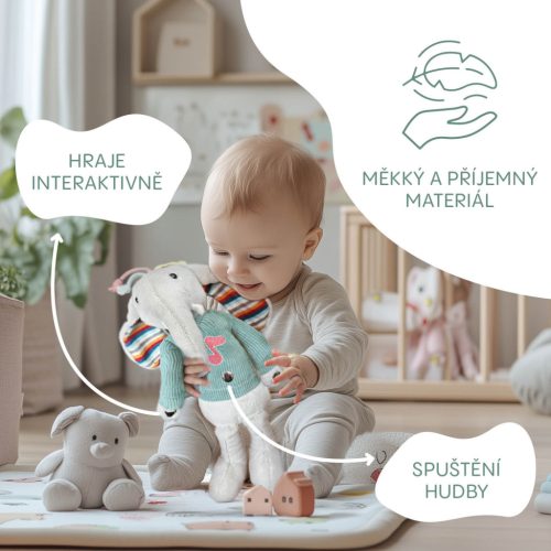 ZOPA Plüss interaktív társ, nyuszi