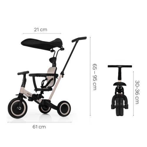 ZOPA Pro 6in1 Tricikli Coral Pink