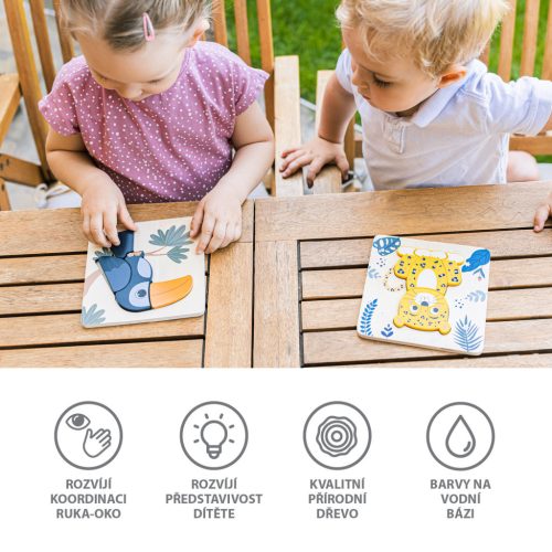 ZOPA Fa kis puzzle - róka