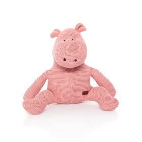 ZOPA Kötött játék víziló, pink